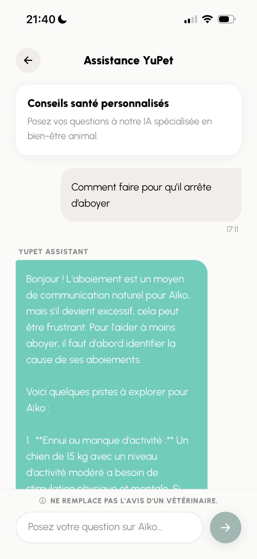 Assistant santé